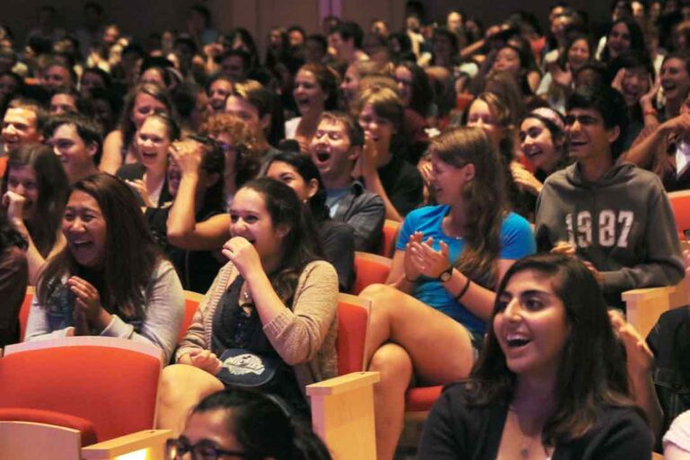 high school hypnotist audience