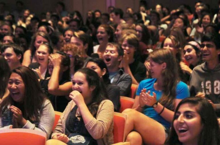 comedy hypnosis show audience